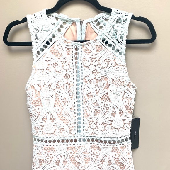 SOLDLulus Dream Life Light Blue Lace Bodycon Dress - Picture 6 of 8